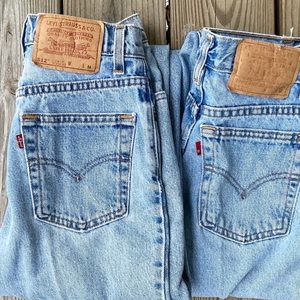 VINTAGE 512 LIGHT WASH LEVIS